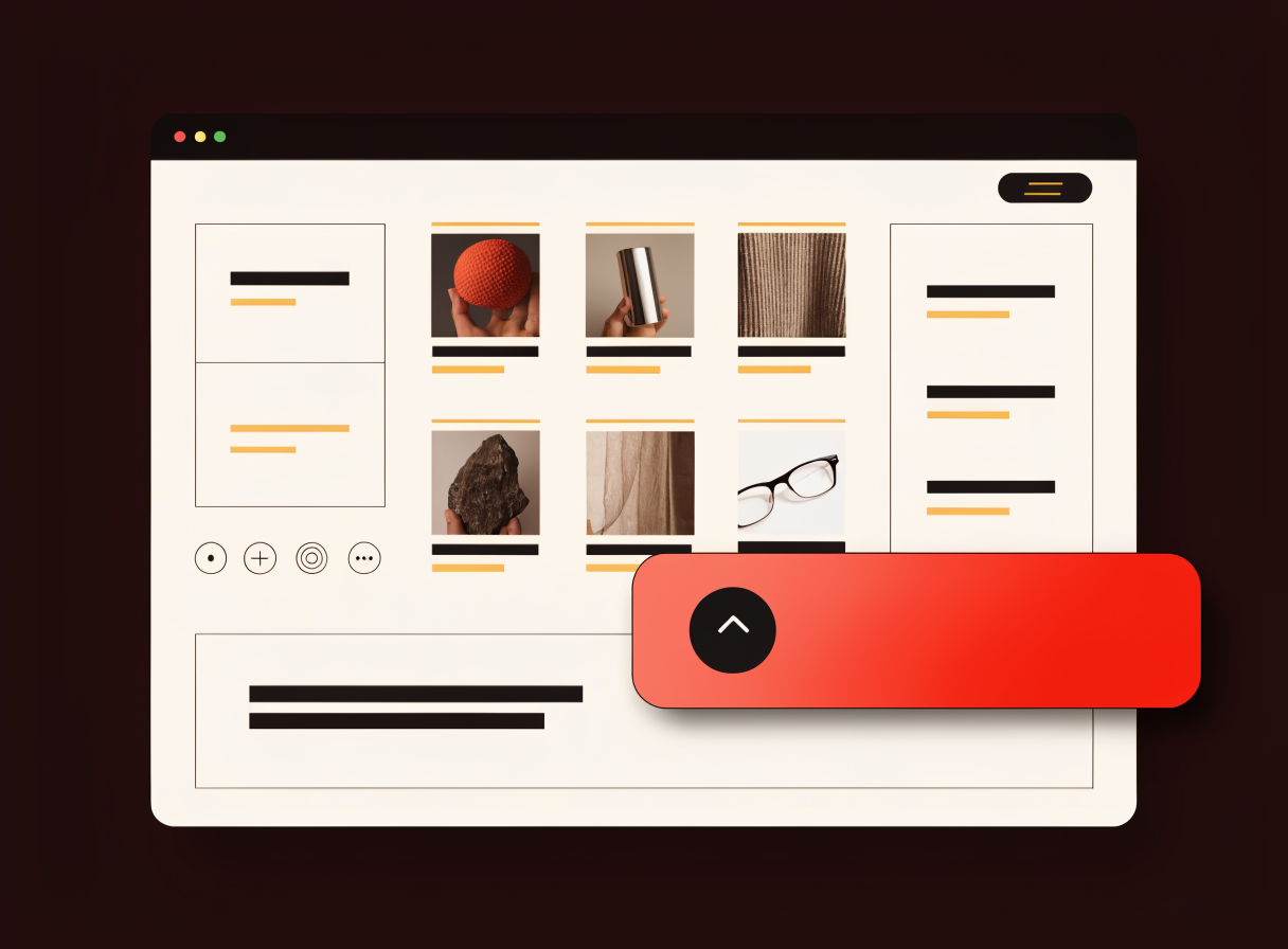 Mockup de e-commerce